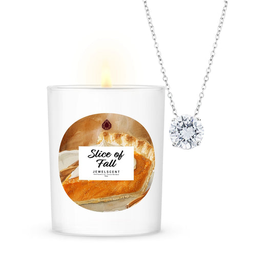 Slice Of Fall 10oz Signature Jewelry Candle - SkyWaves