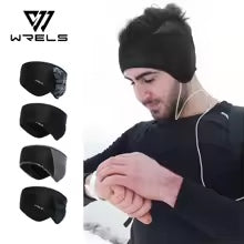 Winter Windproof Cycling Headband - Fleece Ear Warmer Cap for Outdoor Sports