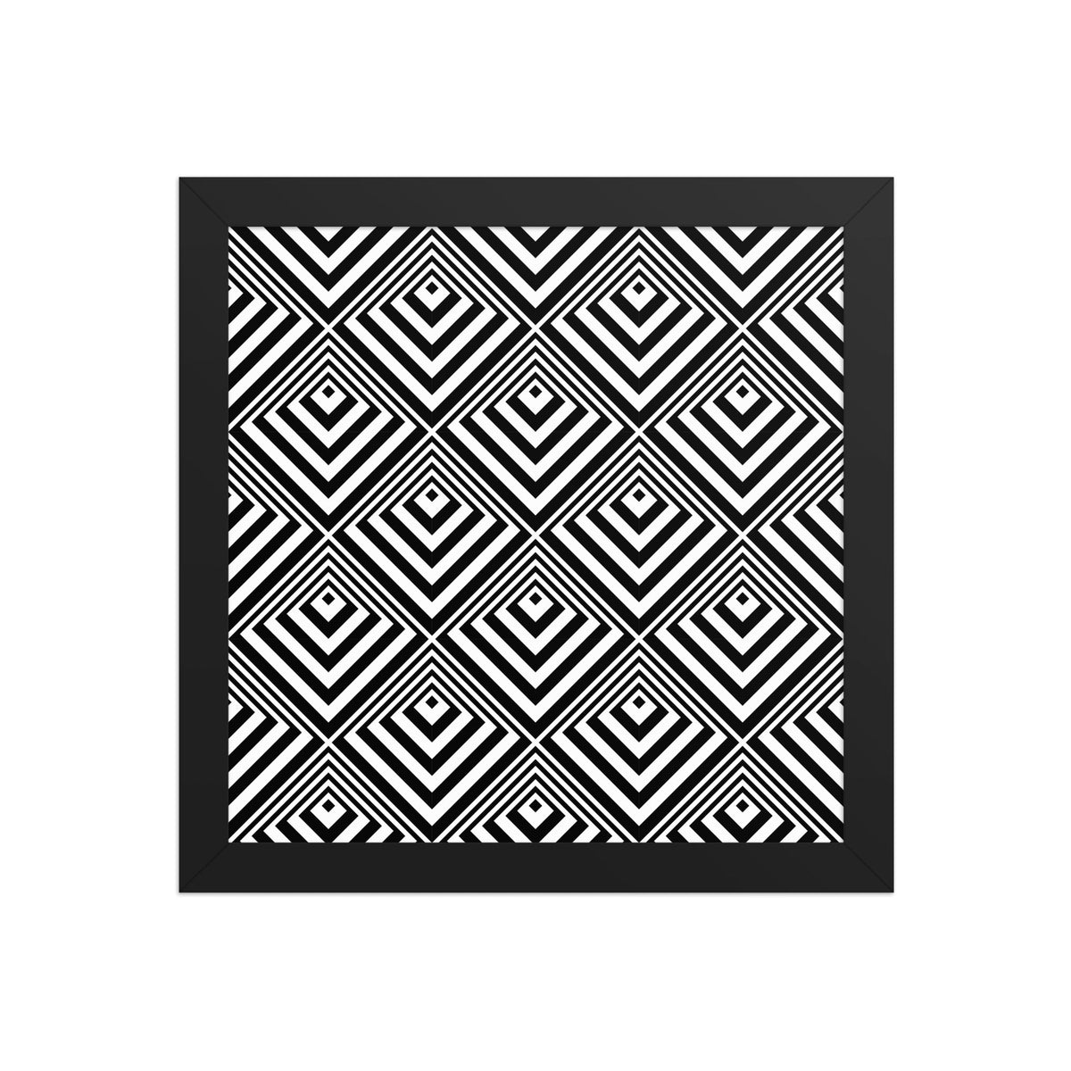 Framed photo paper poster - SkyWaves