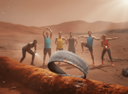 Non Slip Sweat - band, Fitness, Running, Tennis Headband, Lightweight Sweat Wicking Hair - band - SkyWaves