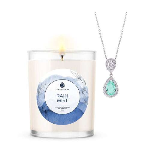Rain Mist 10oz Signature Jewelry Candle - SkyWaves