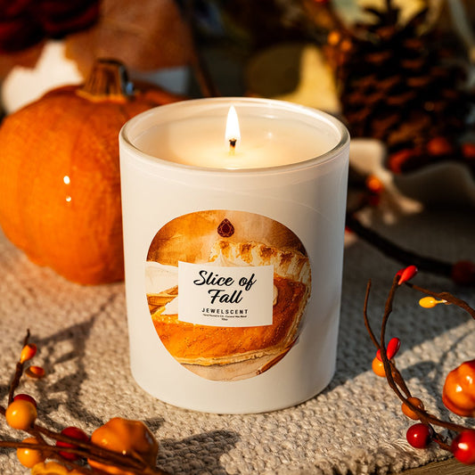 Slice Of Fall 10oz Signature Jewelry Candle - SkyWaves