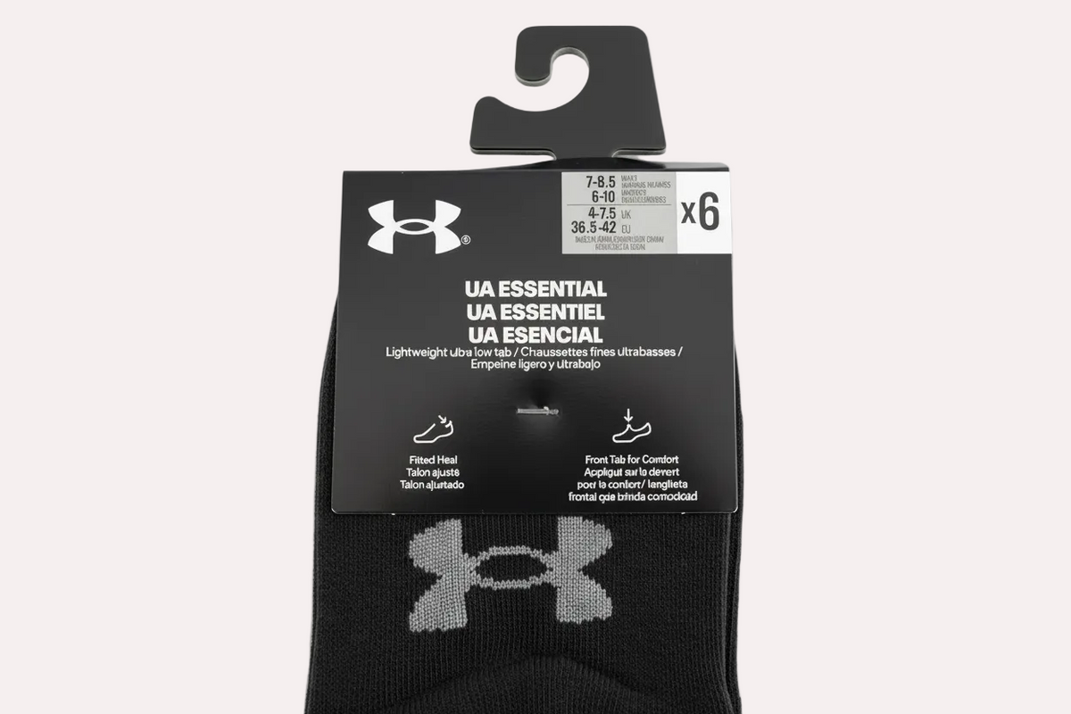 Socks - Under Armor - Ankle Socks 6 pack - SkyWaves